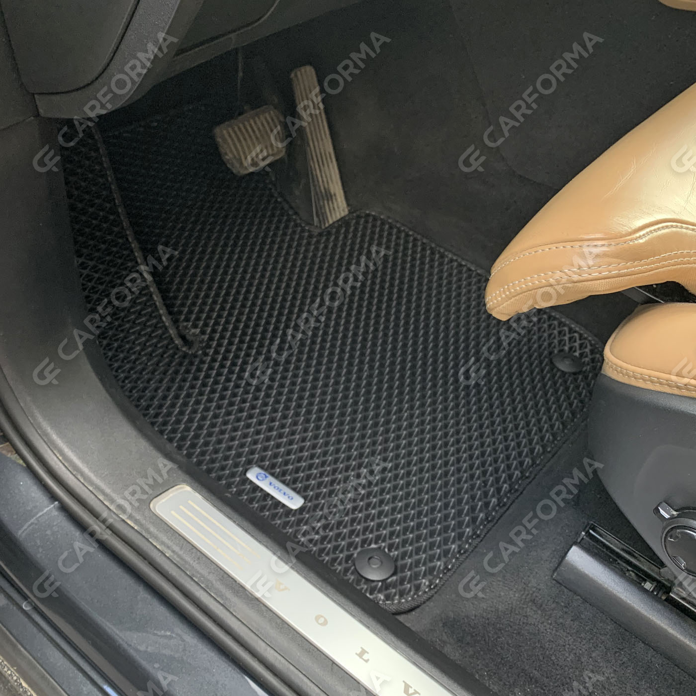 Ворсовые коврики на Volvo XC90 II 2014&nbsp;-&nbsp;2026 в Стерлитамаке