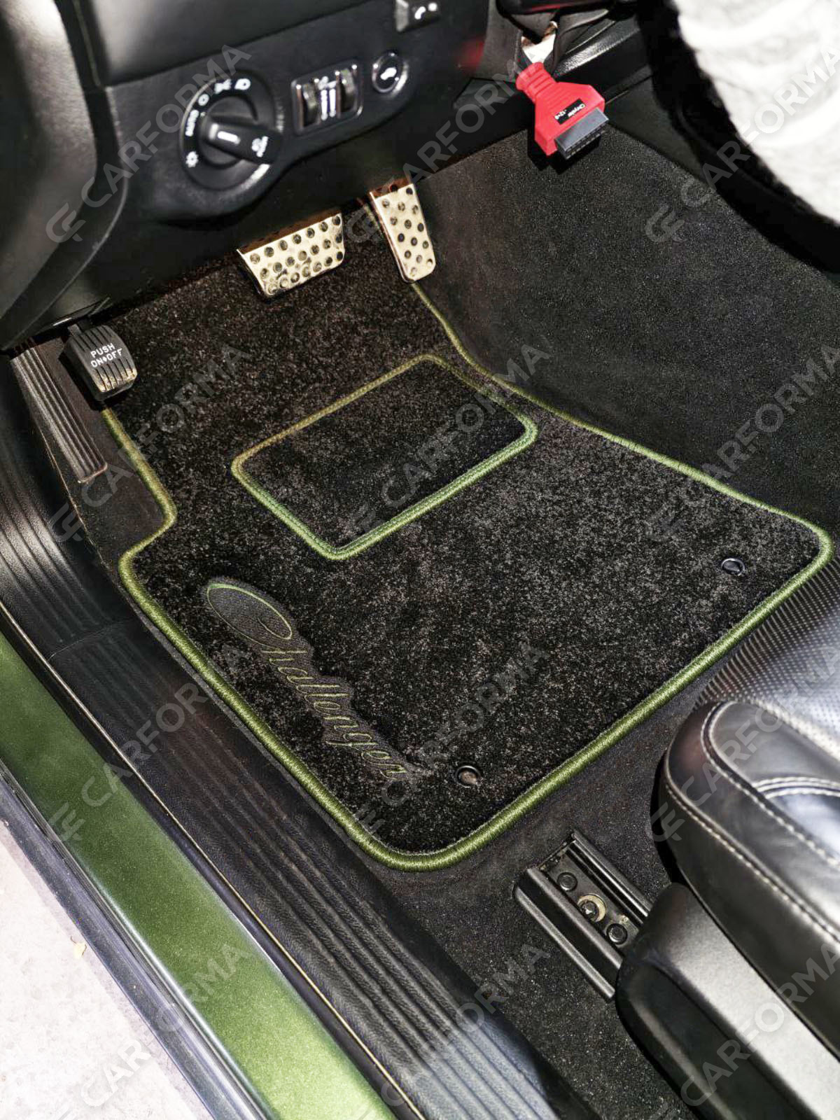 Ворсовые коврики на Dodge Challenger III 2008&nbsp;-&nbsp;2023 в Стерлитамаке