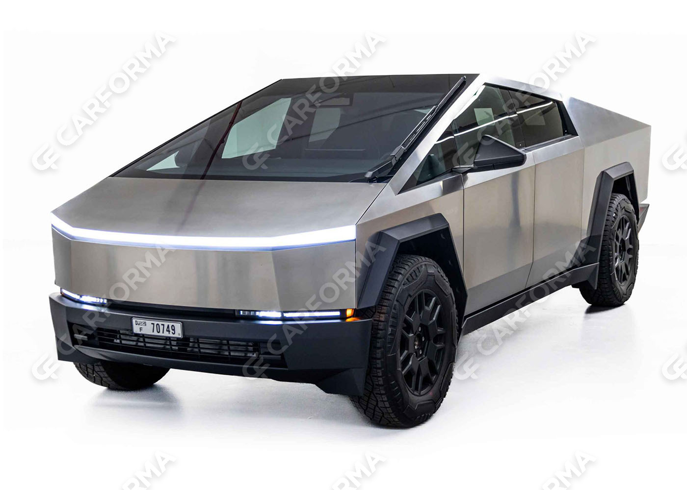 Ворсовые коврики на Tesla Cybertruck 2023&nbsp;-&nbsp;2026