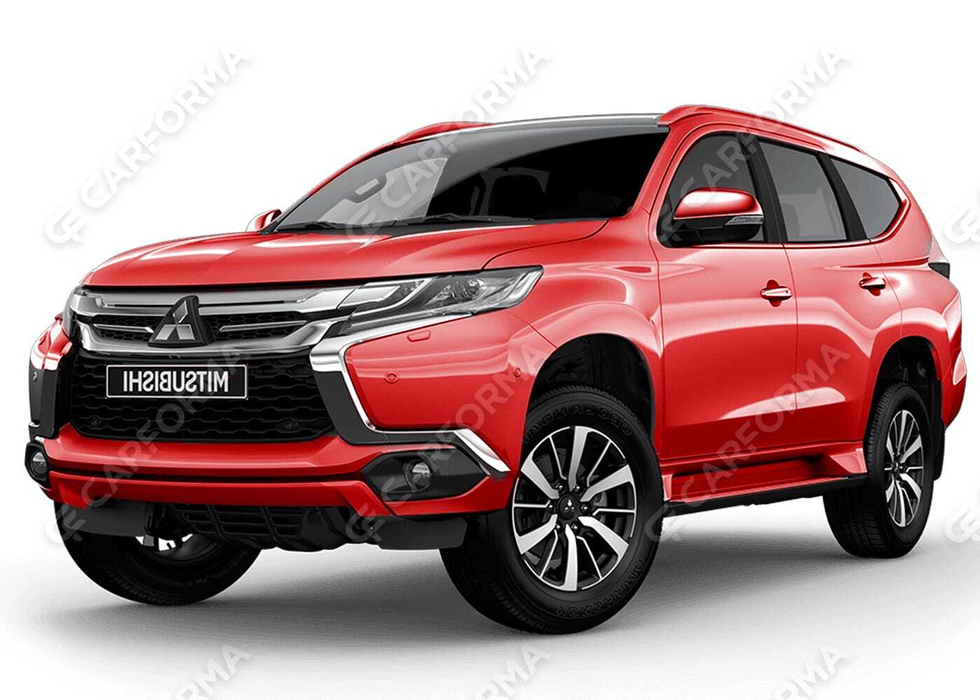Ворсовые коврики на Mitsubishi Montero Sport III 2015&nbsp;-&nbsp;2026