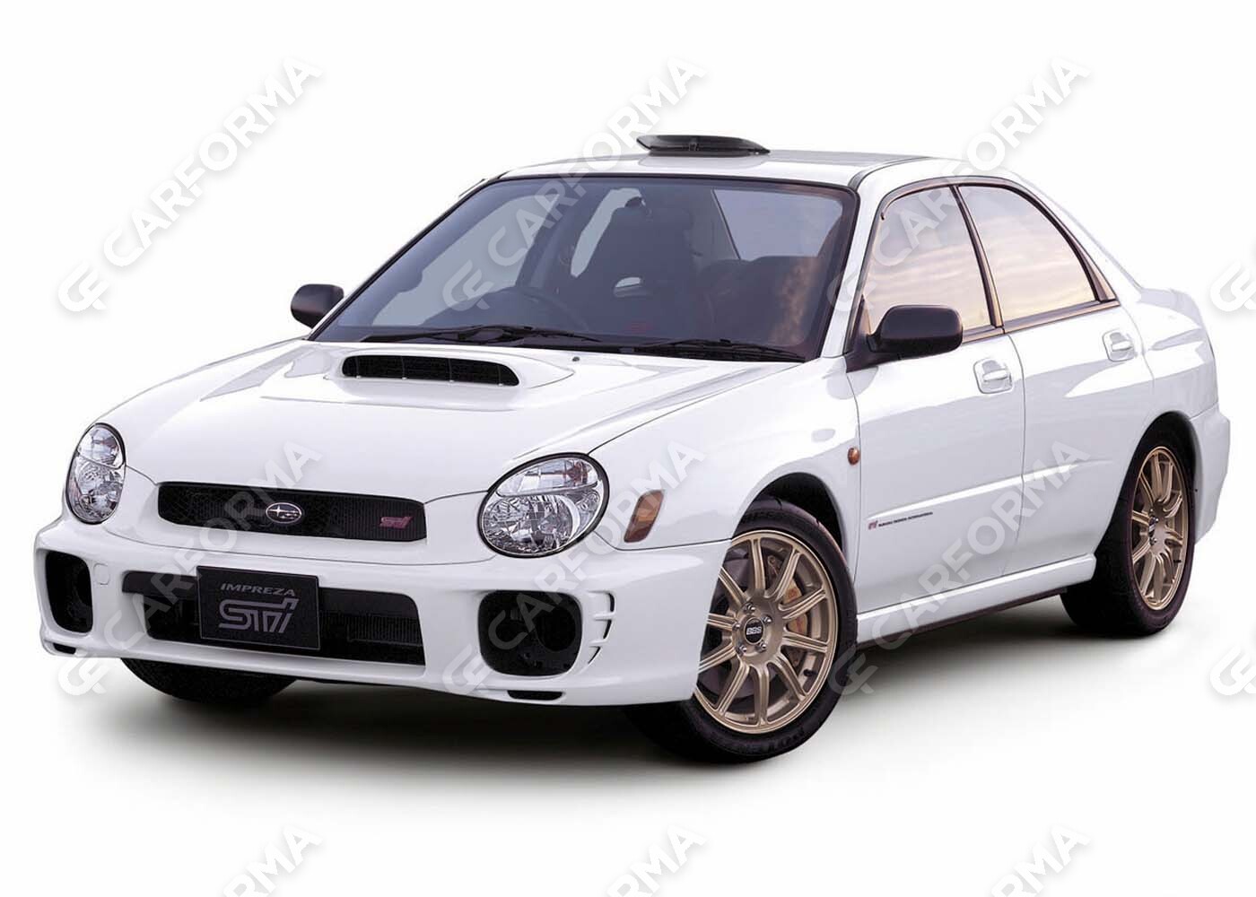 Ворсовые коврики на Subaru Impreza II 2000&nbsp;-&nbsp;2007