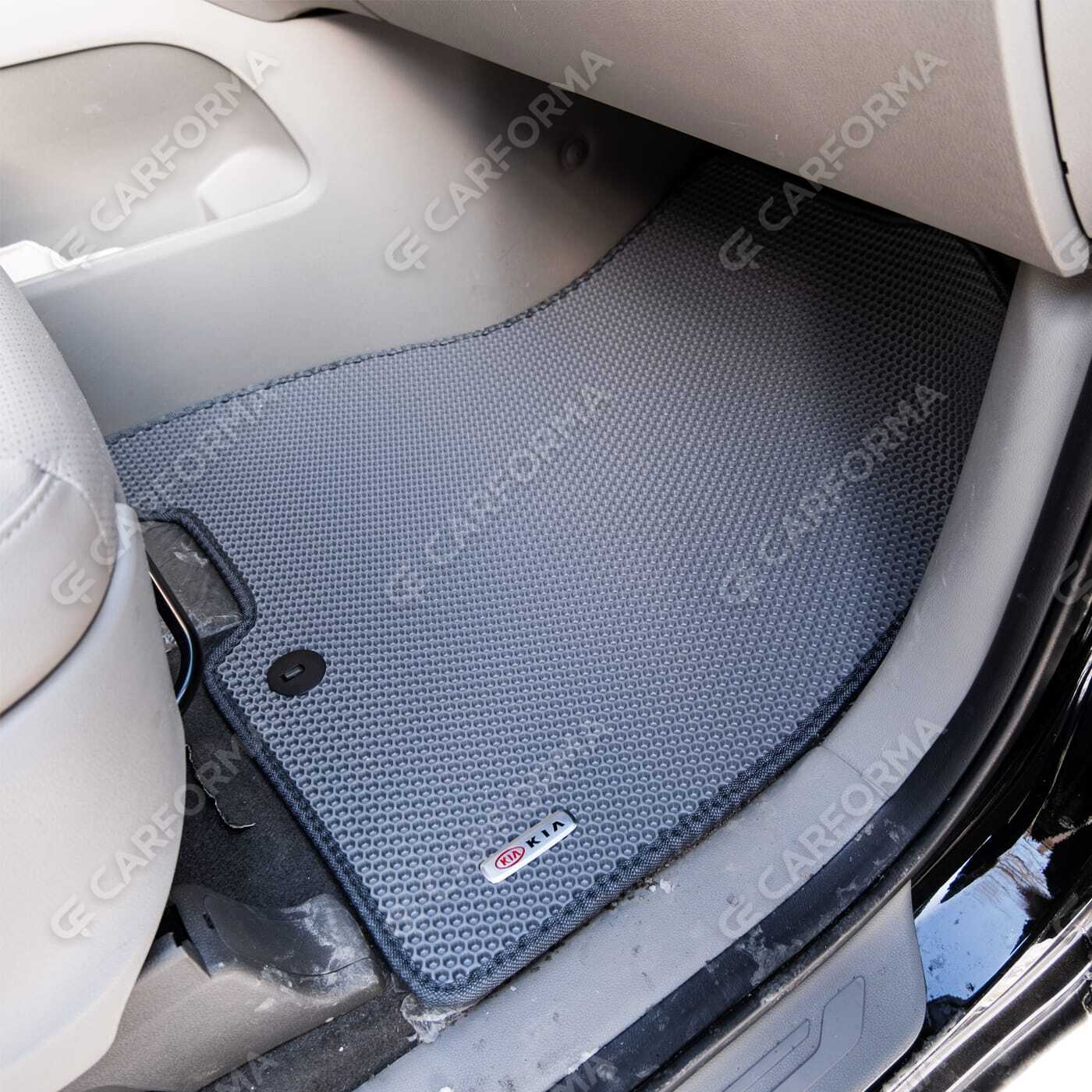 Ворсовые коврики на KIA Carnival III 9 мест и 11 мест 2014&nbsp;-&nbsp;2021 в Стерлитамаке