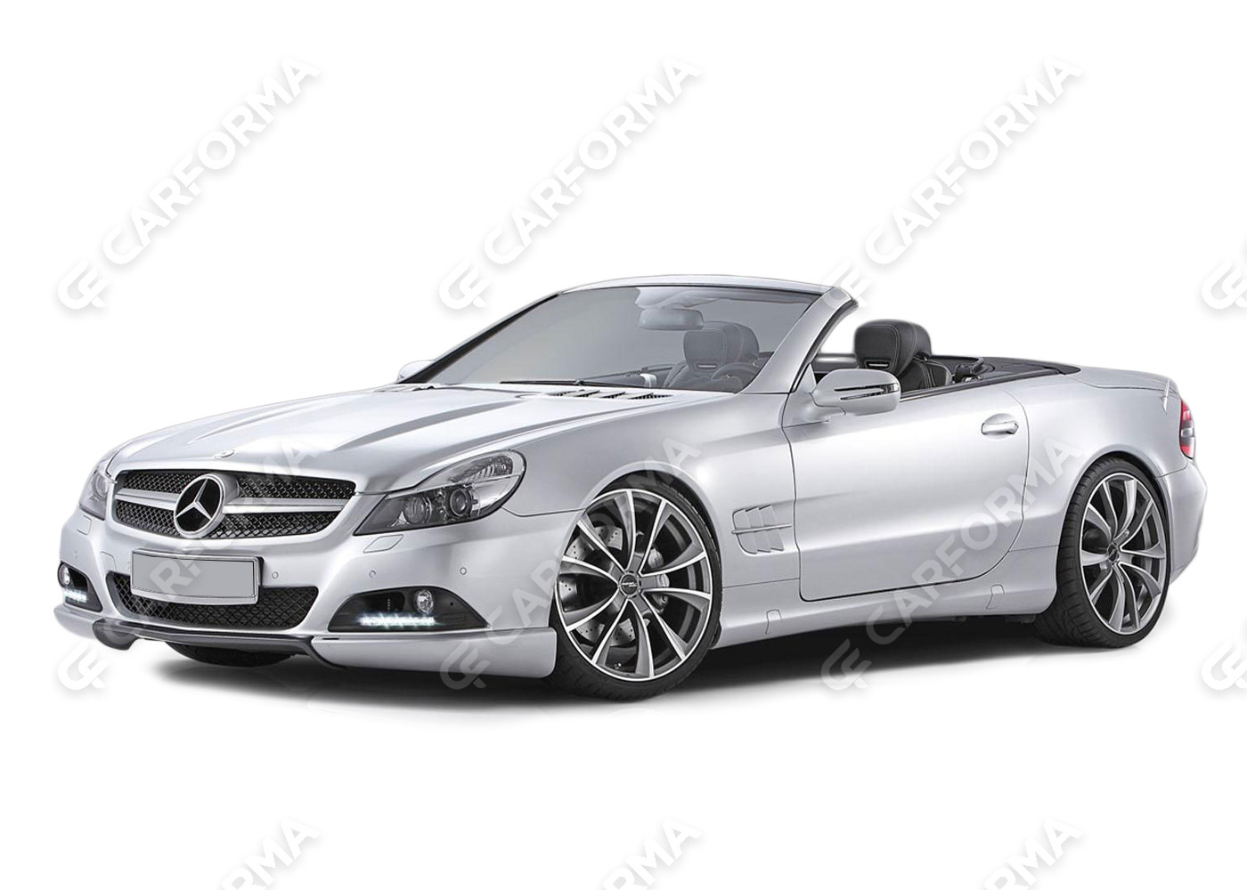 Ворсовые коврики на Mercedes SL (R230) 2001&nbsp;-&nbsp;2011 в Стерлитамаке