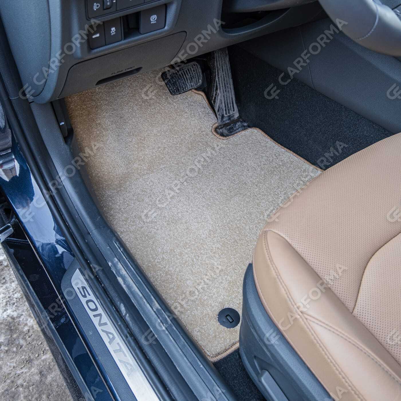 Ворсовые коврики на Hyundai Sonata 8 (DN8) 2019&nbsp;-&nbsp;2026 в Стерлитамаке