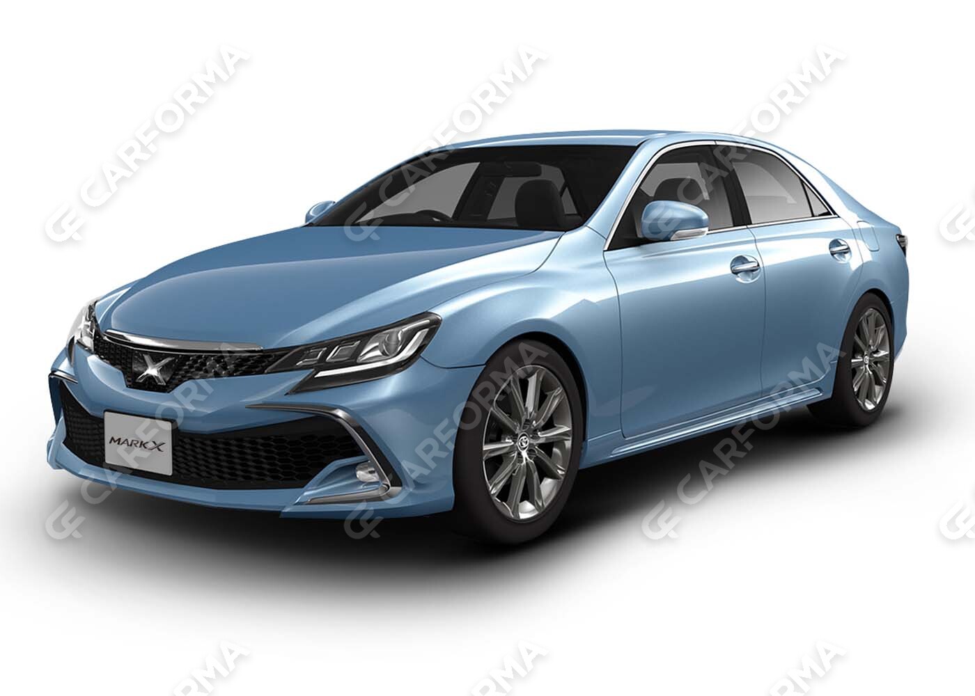Ворсовые коврики на Toyota Mark X (130) 2009&nbsp;-&nbsp;2019