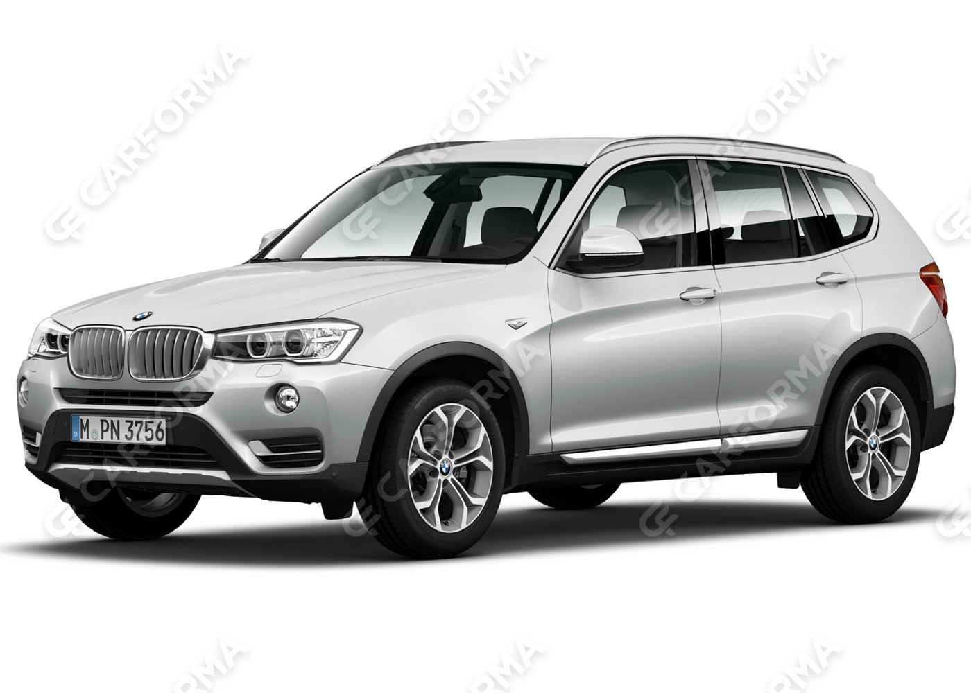 Ворсовые коврики на BMW X3 (F25) 2011&nbsp;-&nbsp;2017