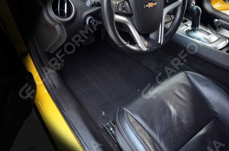 Ворсовые коврики на Chevrolet Camaro V 2009&nbsp;-&nbsp;2016 в Стерлитамаке