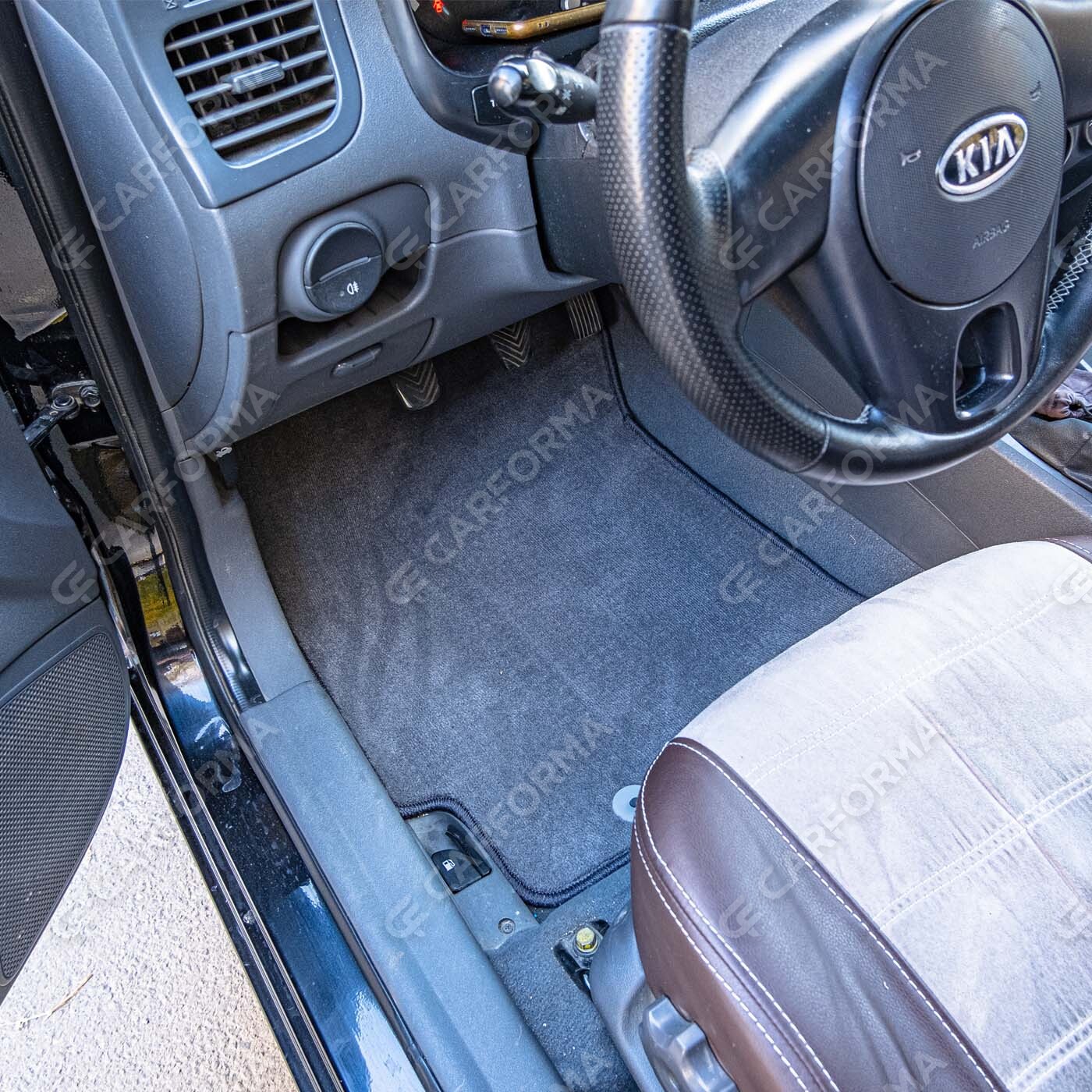 Ворсовые коврики на KIA Rio II 2005&nbsp;-&nbsp;2011 в Стерлитамаке