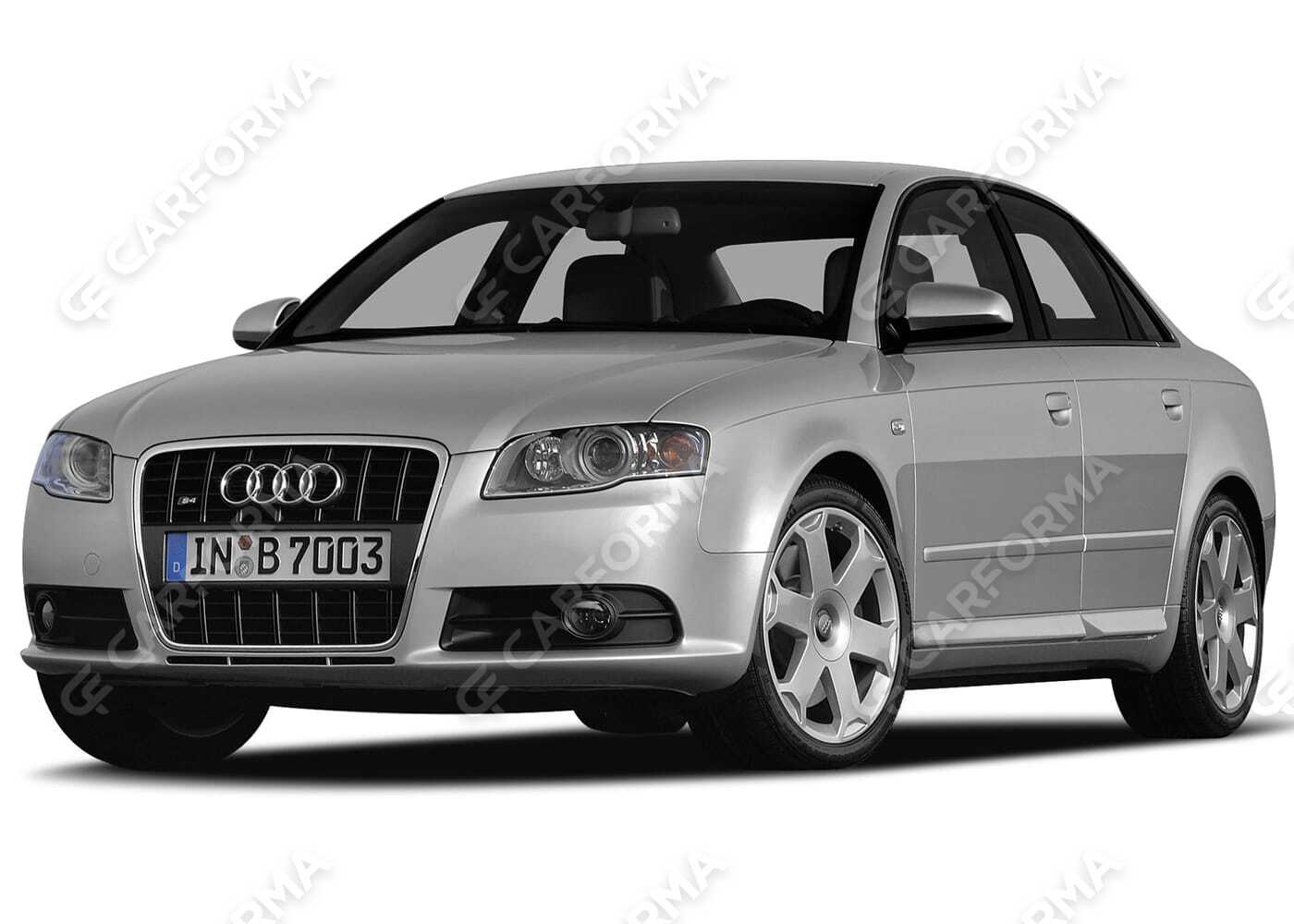 Ворсовые коврики на Audi S4 (B7) 2004&nbsp;-&nbsp;2008