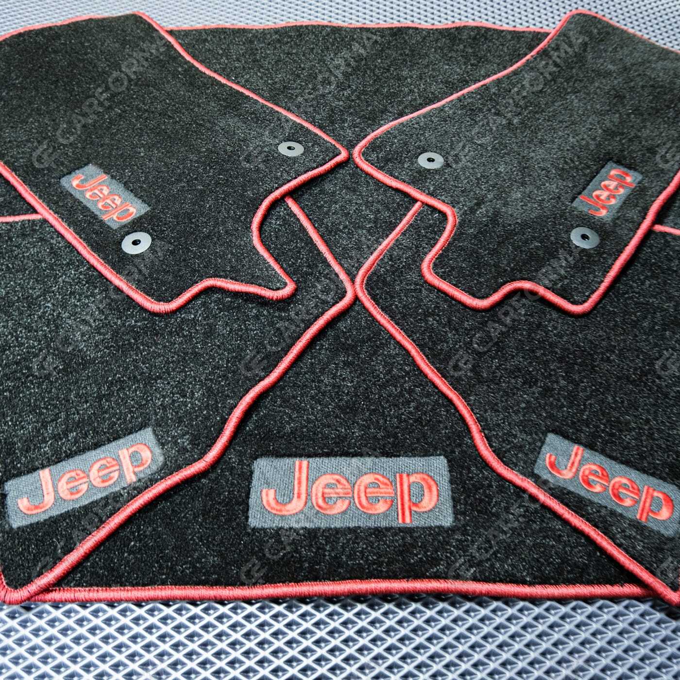 Ворсовые коврики на Jeep Cherokee (KL) 2013&nbsp;-&nbsp;2023 в Стерлитамаке