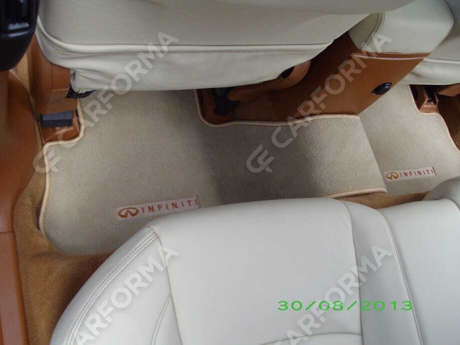 Ворсовые коврики на Infiniti FX I 2003&nbsp;-&nbsp;2008 в Стерлитамаке