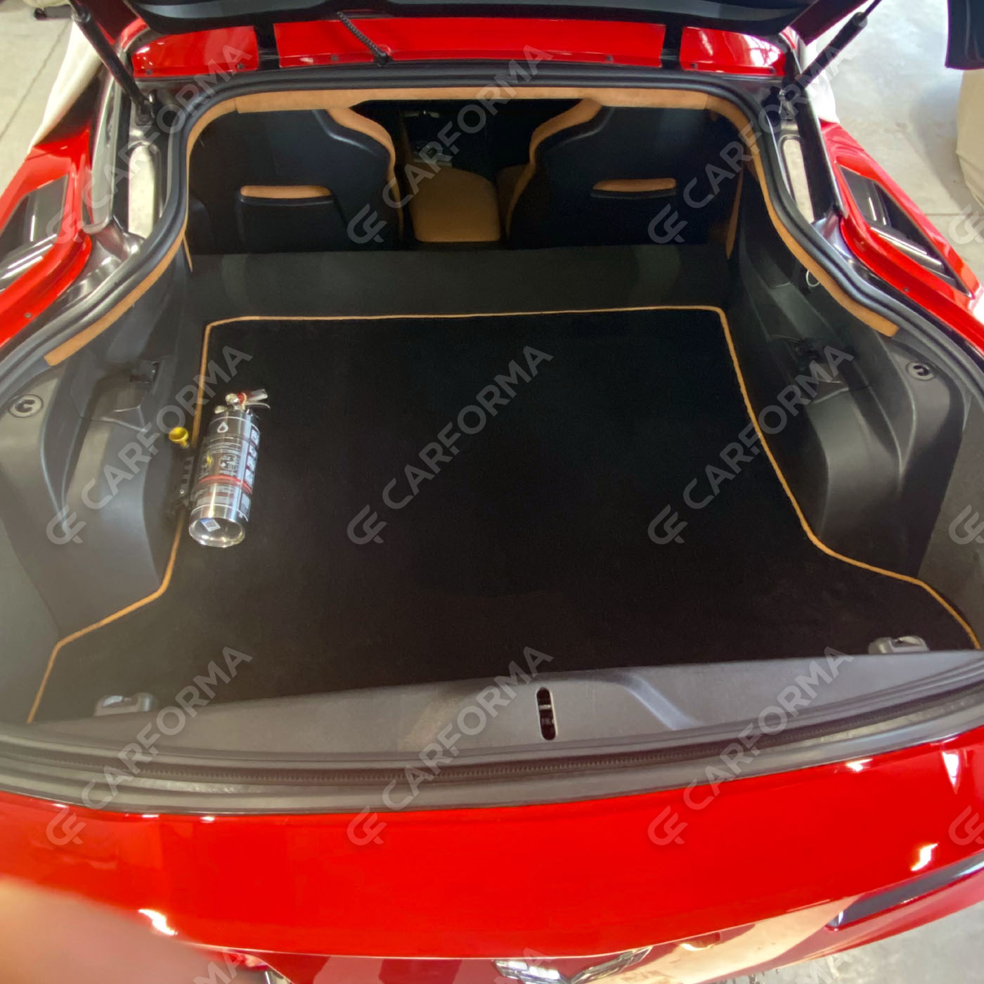 Ворсовые коврики на Chevrolet Corvette 2013&nbsp;-&nbsp;2020 в Стерлитамаке