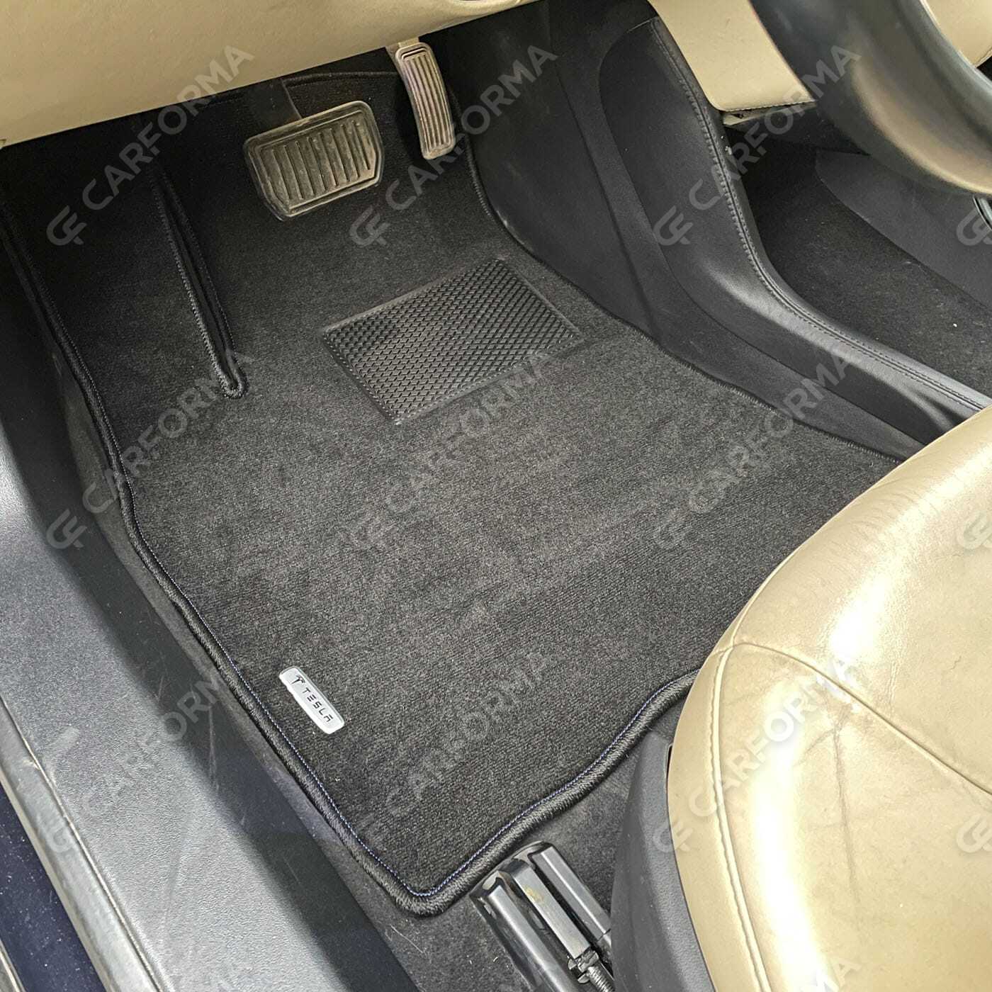 Ворсовые коврики на Tesla Model S 2012&nbsp;-&nbsp;2026 в Стерлитамаке