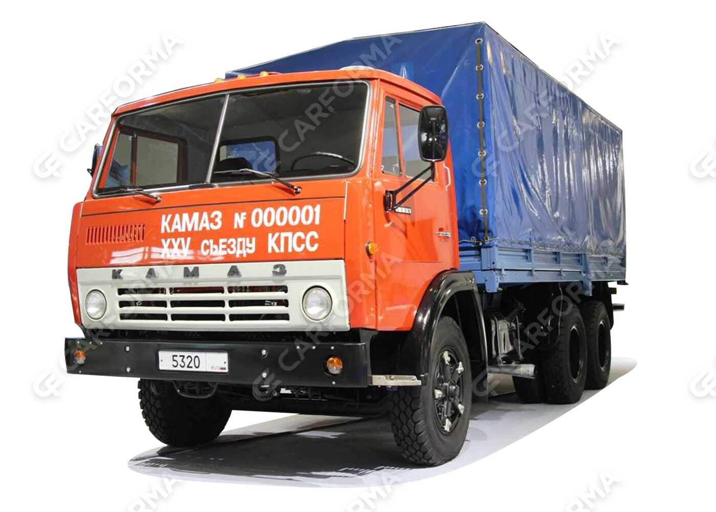 Ворсовые коврики на КамАЗ К1 1976&nbsp;-&nbsp;2000