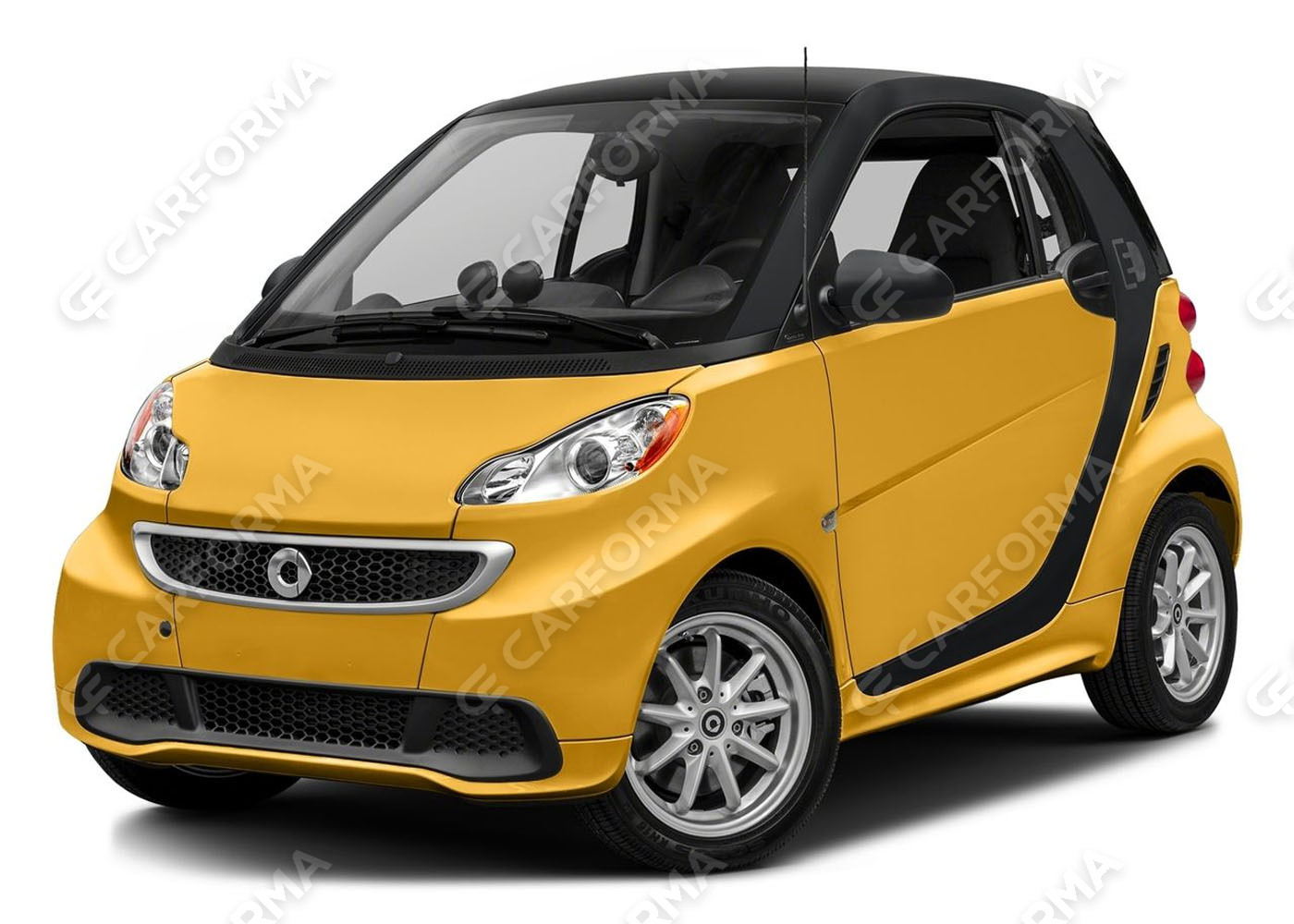 Ворсовые коврики на Smart Fortwo (W451) 2004&nbsp;-&nbsp;2015