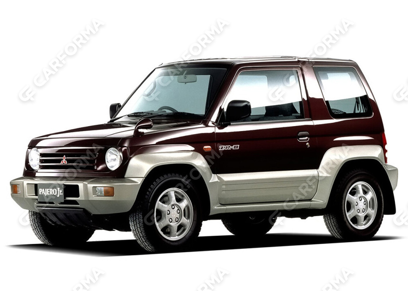 Ворсовые коврики на Mitsubishi Pajero Junior 1995&nbsp;-&nbsp;1998