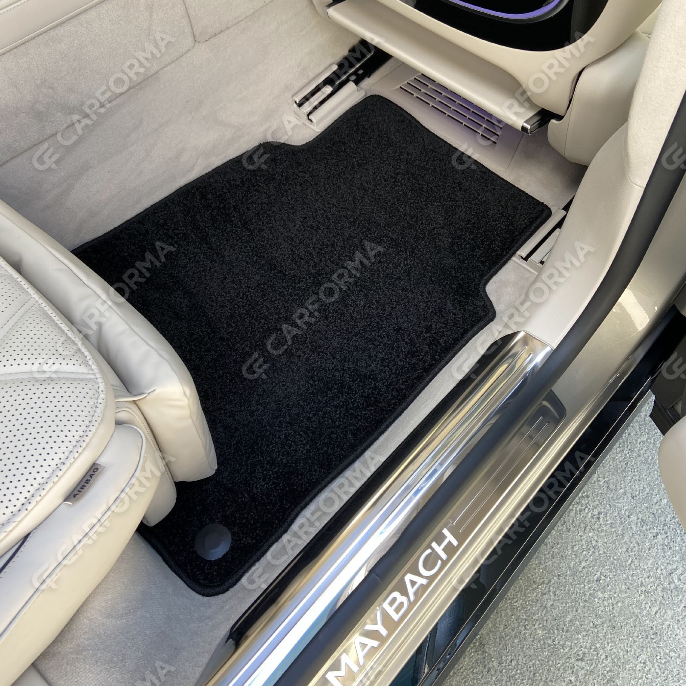 Ворсовые коврики на Mercedes S (Z223) Maybach 2020&nbsp;-&nbsp;2026 в Стерлитамаке