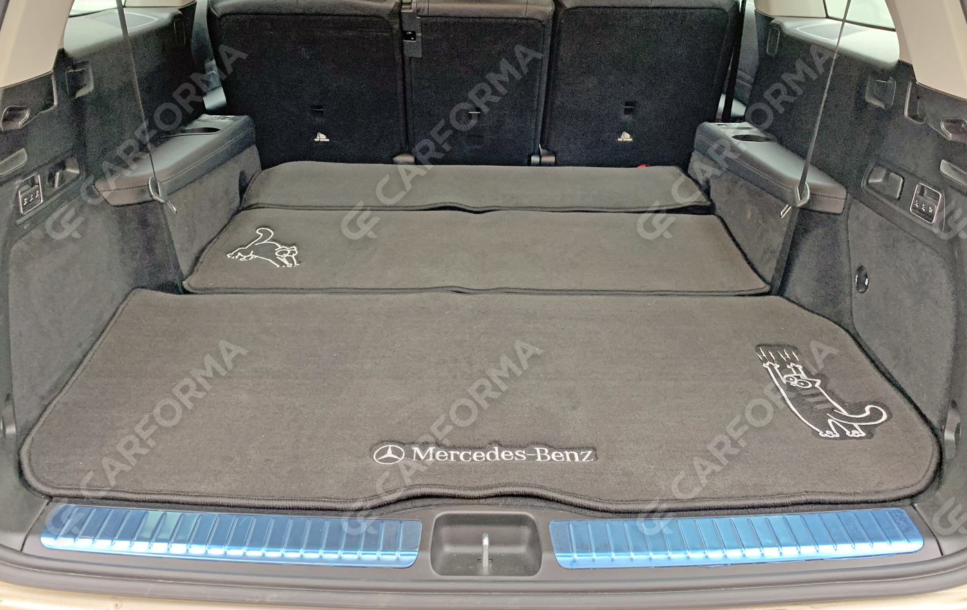 Ворсовые коврики на Mercedes GLS (X167) 2019&nbsp;-&nbsp;2026 в Стерлитамаке