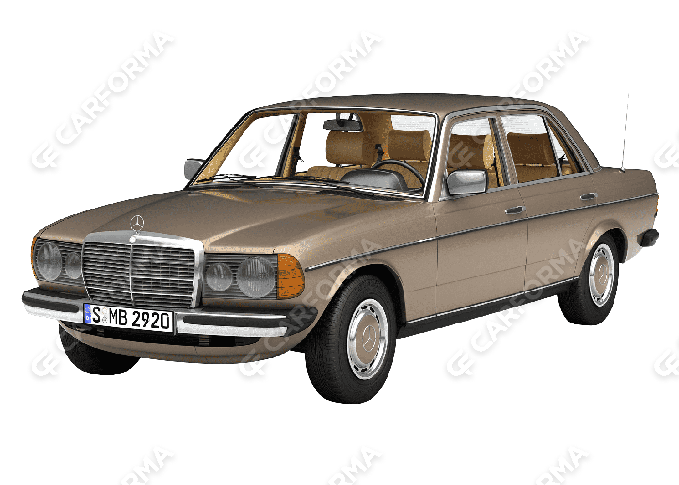 Ворсовые коврики на Mercedes W123 1975&nbsp;-&nbsp;1986 в Стерлитамаке