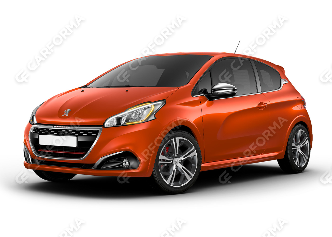 Ворсовые коврики на Peugeot 208 2012&nbsp;-&nbsp;2019