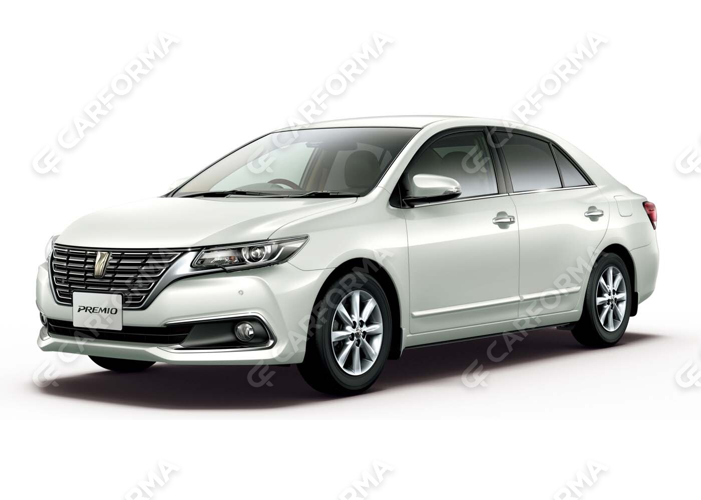 Ворсовые коврики на Toyota Premio II 2007&nbsp;-&nbsp;2021