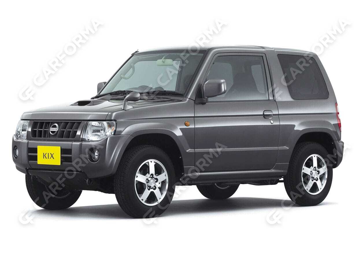 Ворсовые коврики на Nissan Kix 2008&nbsp;-&nbsp;2012