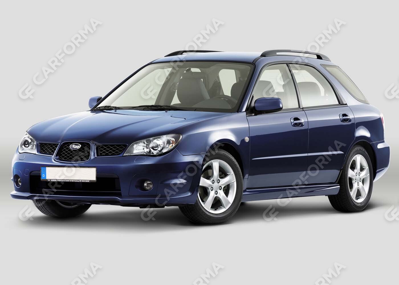 Ворсовые коврики на Subaru Impreza II 2000&nbsp;-&nbsp;2007