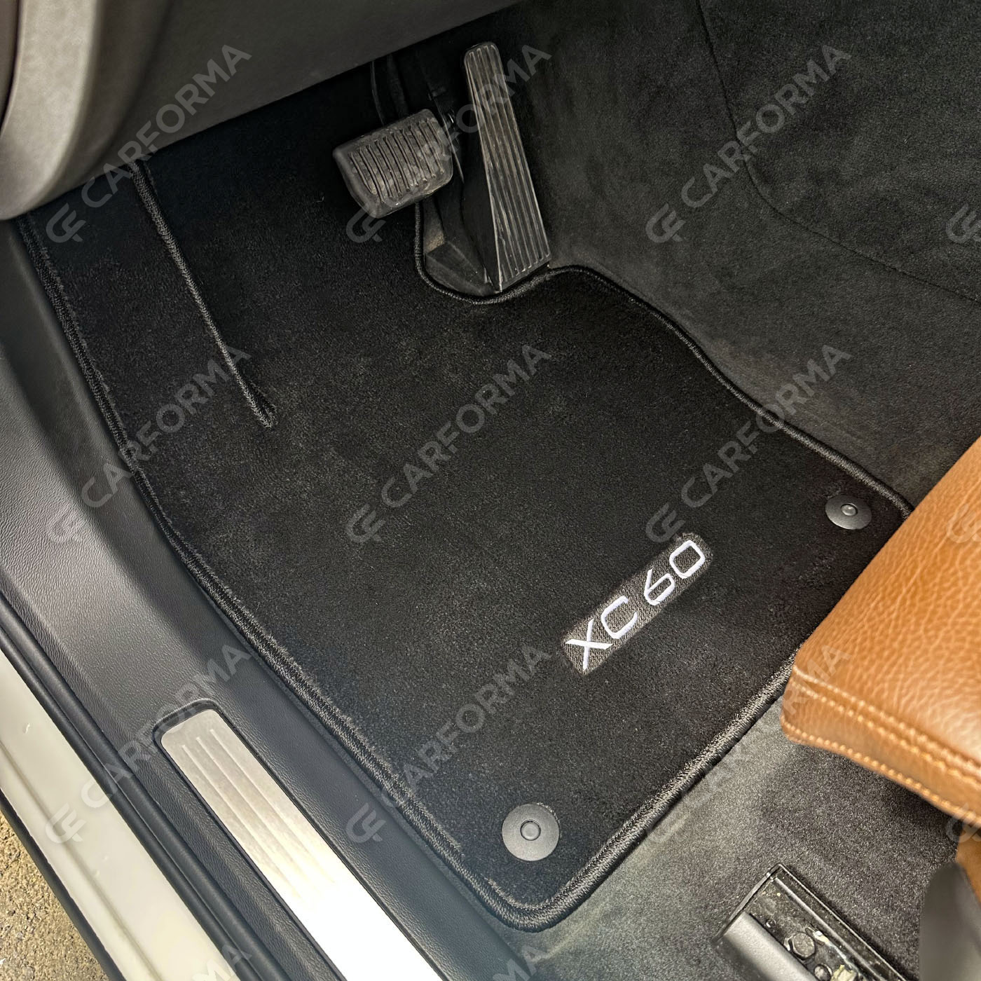 Ворсовые коврики на Volvo XC60 II 2017&nbsp;-&nbsp;2026 в Стерлитамаке