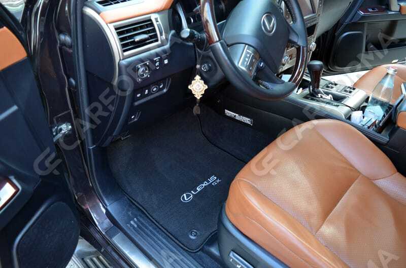 Ворсовые коврики на Lexus GX 460 2009&nbsp;-&nbsp;2023 в Стерлитамаке