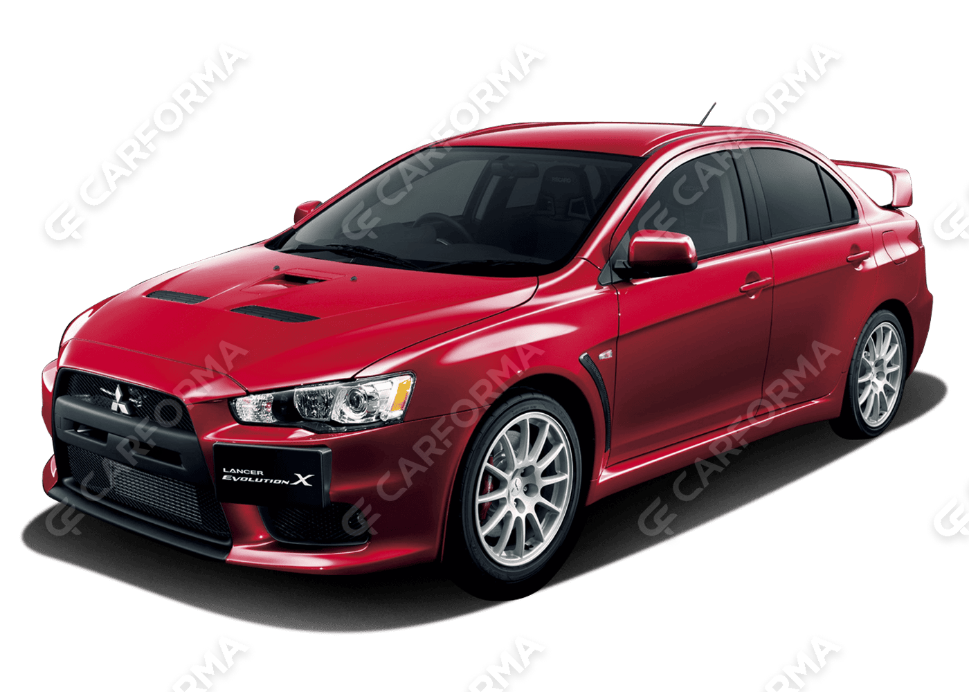 Ворсовые коврики на Mitsubishi Lancer Evolution X 2007&nbsp;-&nbsp;2016 в Стерлитамаке