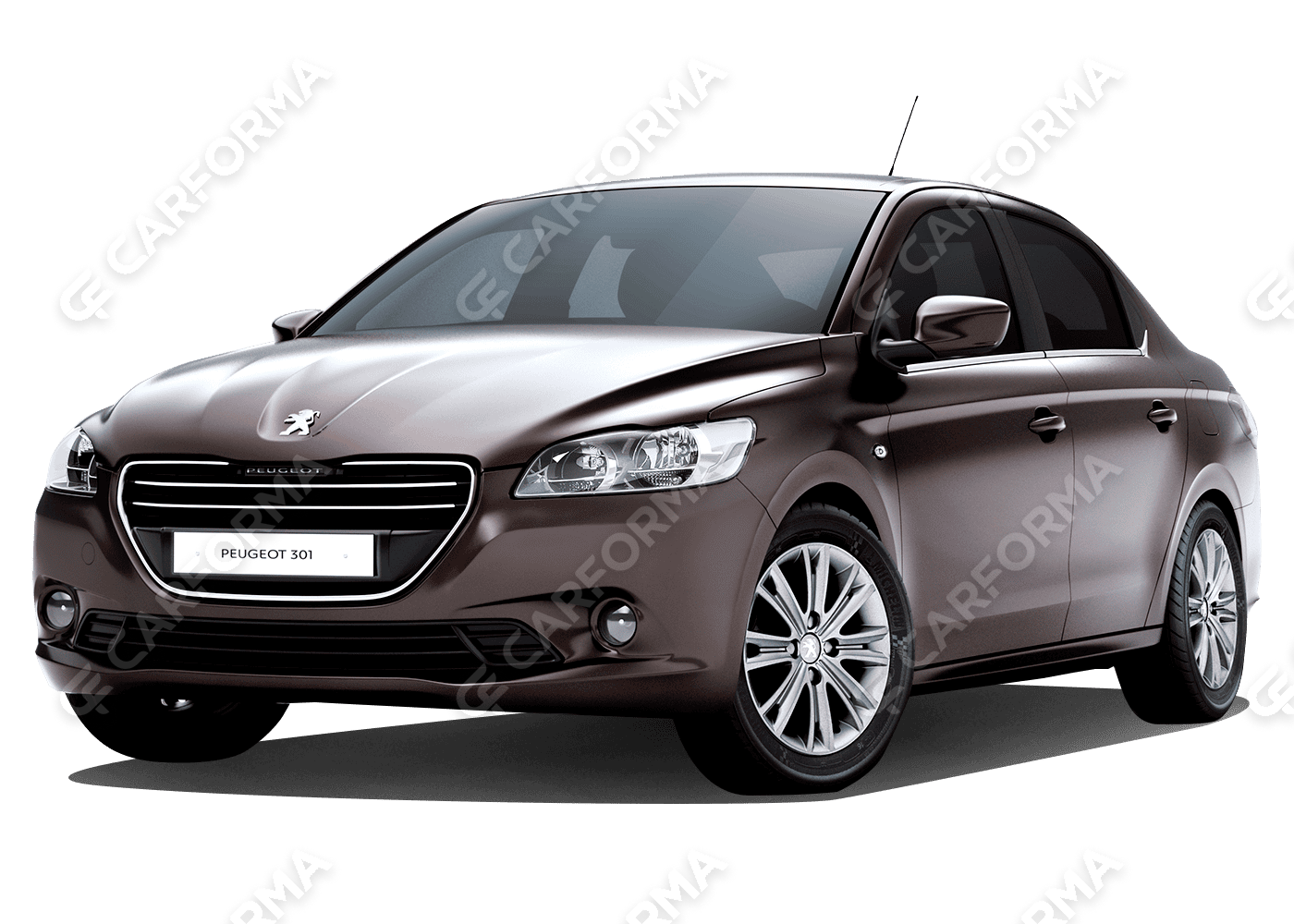 Ворсовые коврики на Peugeot 301 2013&nbsp;-&nbsp;2022 в Стерлитамаке