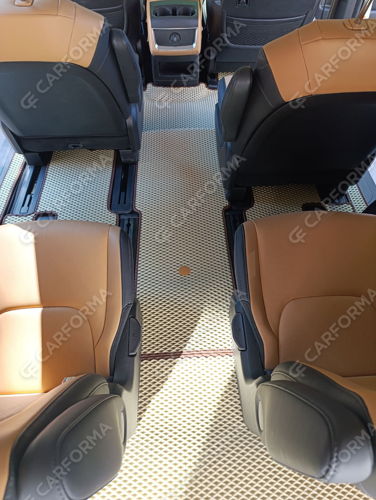 Ворсовые коврики на KIA Carnival IV 9 мест 2020&nbsp;-&nbsp;2026 в Стерлитамаке