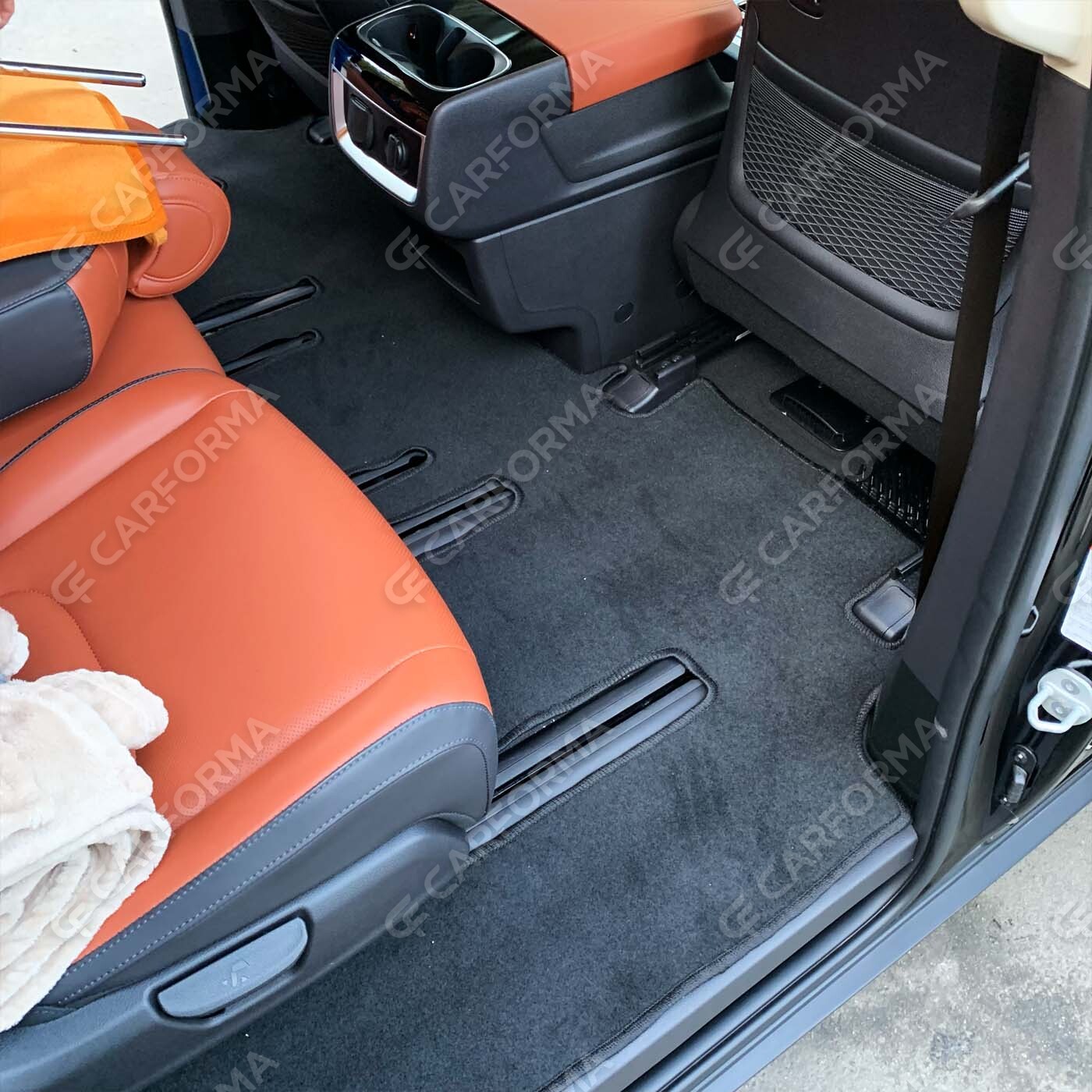 Ворсовые коврики на KIA Carnival IV 8 мест 2020&nbsp;-&nbsp;2026 в Стерлитамаке