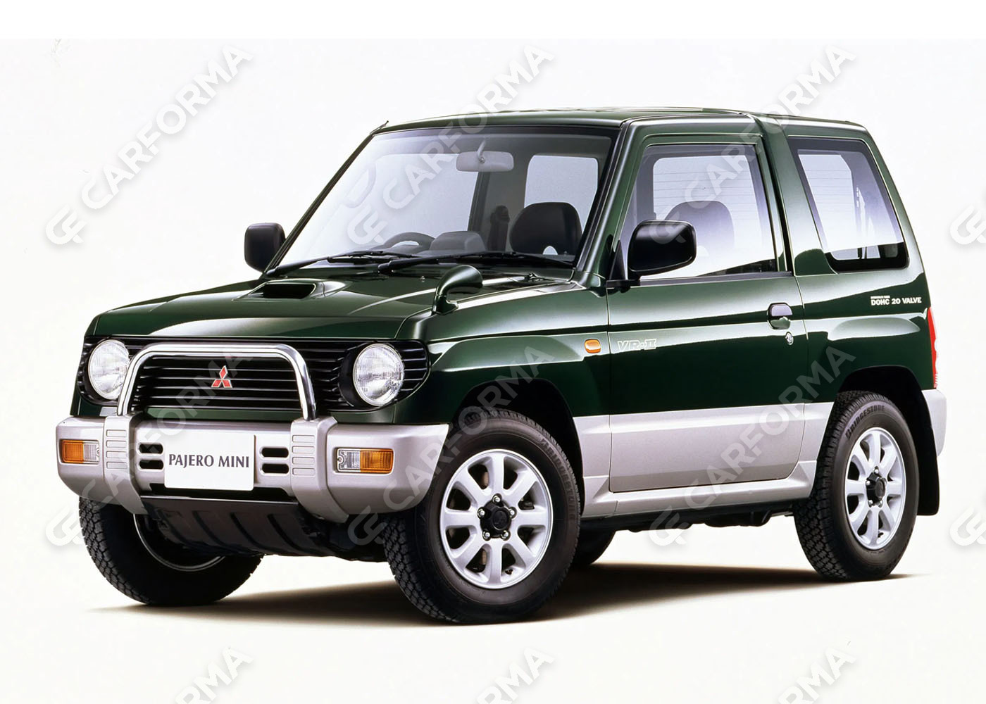 Ворсовые коврики на Mitsubishi Pajero Mini I 1994&nbsp;-&nbsp;1998