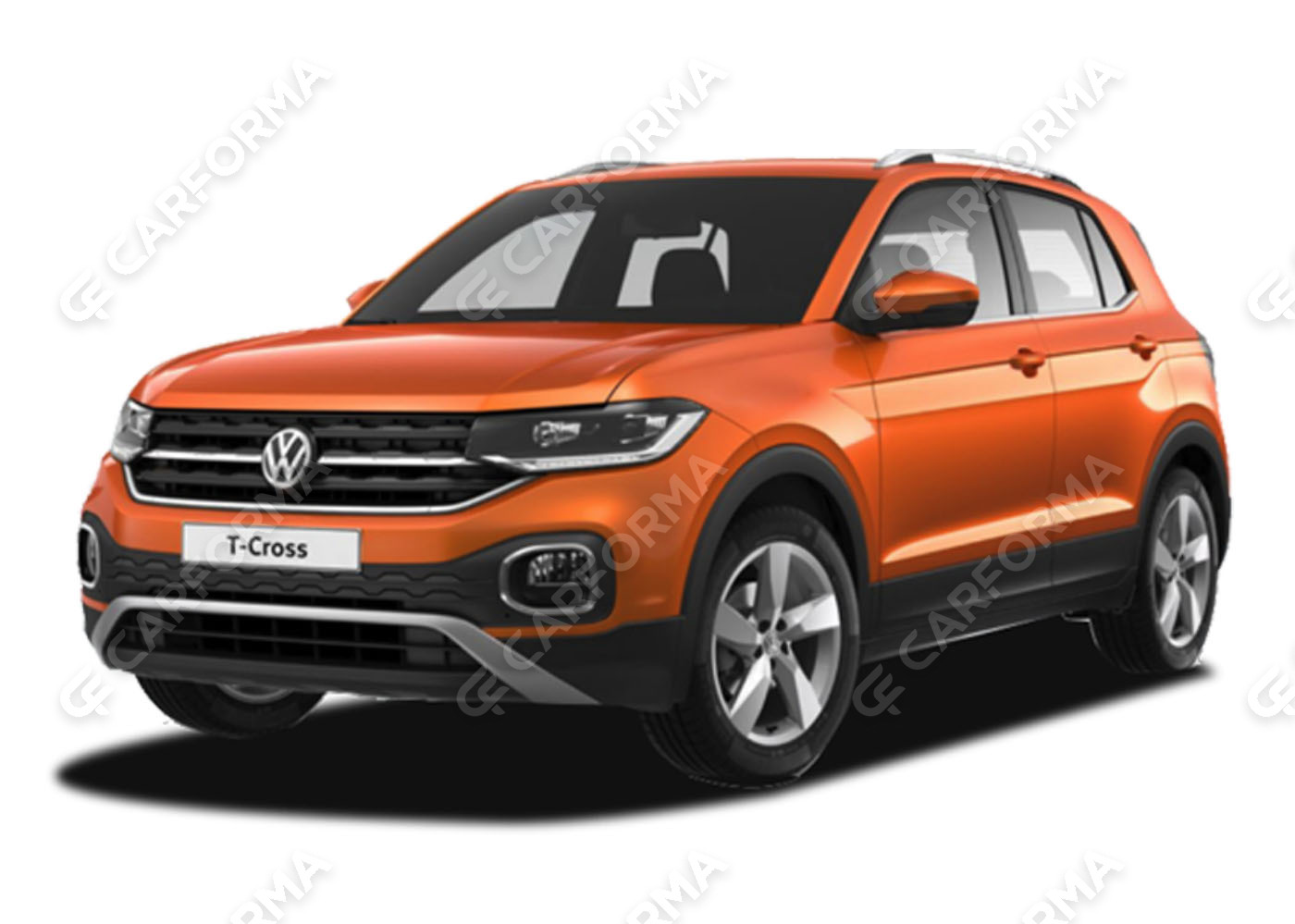 Ворсовые коврики на Volkswagen T-Cross 2018&nbsp;-&nbsp;2026