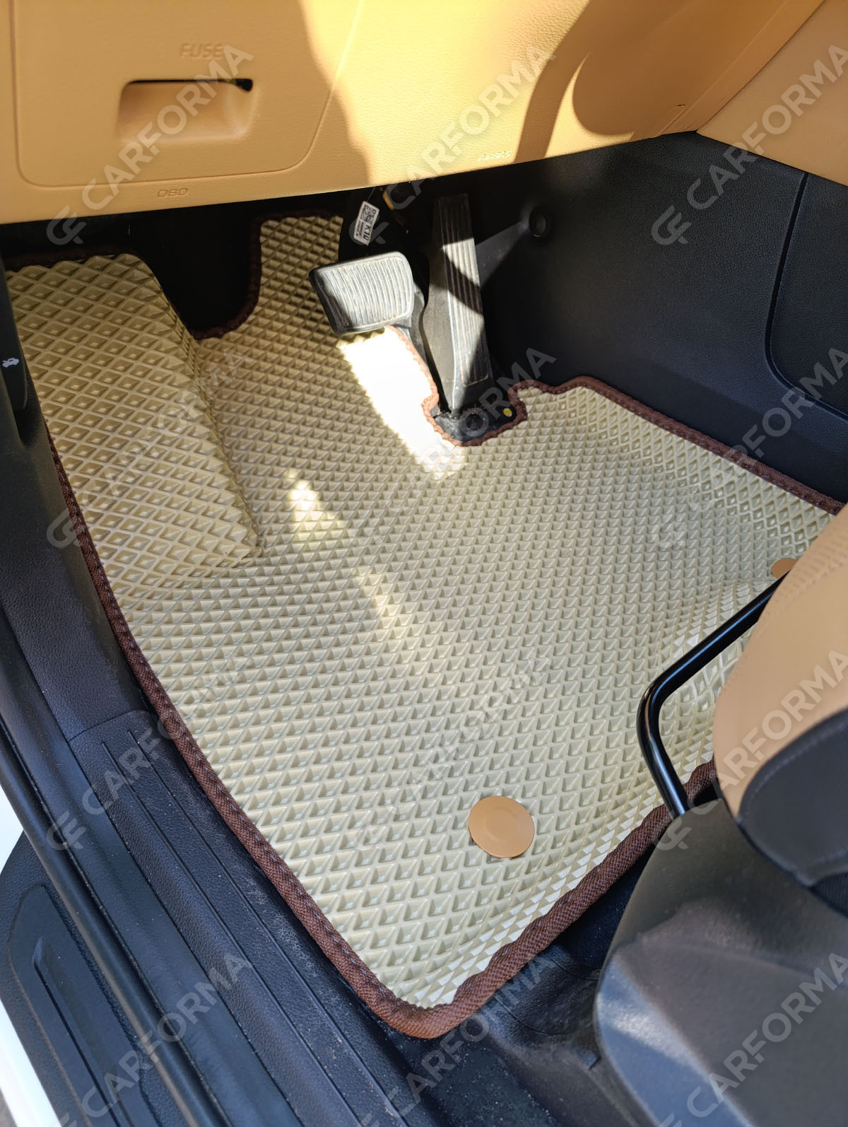 Ворсовые коврики на KIA Carnival IV 8 мест 2020&nbsp;-&nbsp;2026 в Стерлитамаке
