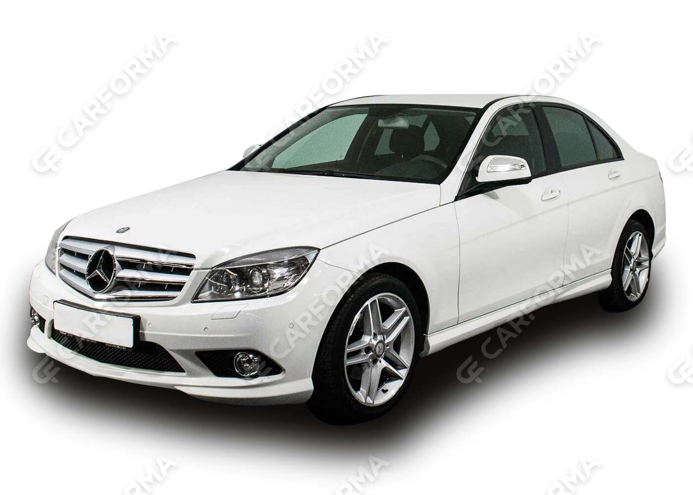 Ворсовые коврики на Mercedes C (W204) 2007&nbsp;-&nbsp;2015