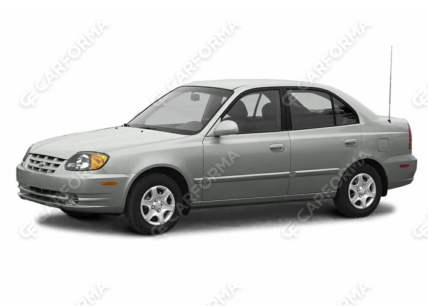 Ворсовые коврики на Hyundai Accent 1999&nbsp;-&nbsp;2012 в Стерлитамаке