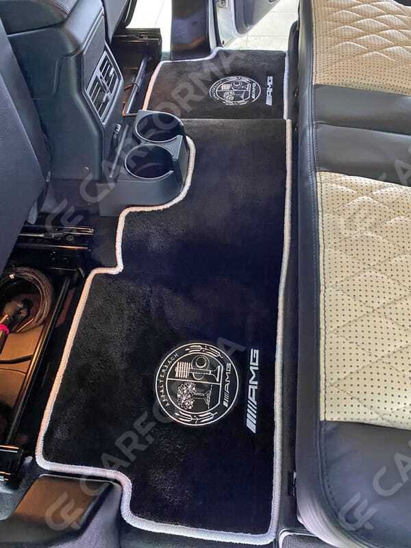 Ворсовые коврики на Mercedes G (W463) рестайлинг 2001&nbsp;-&nbsp;2018 в Стерлитамаке