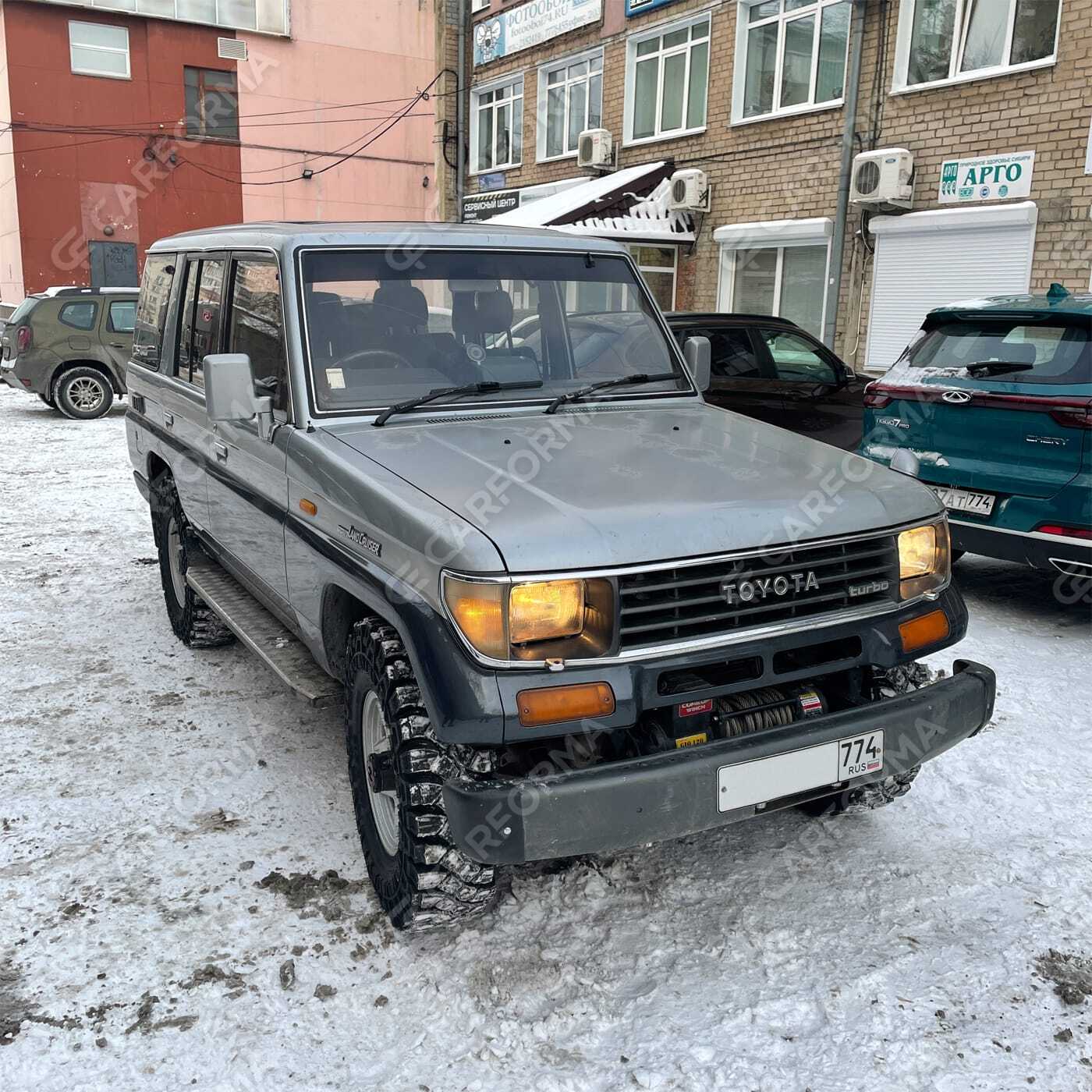 Ворсовые коврики на Toyota Land Cruiser Prado 70 1984&nbsp;-&nbsp;2026 в Стерлитамаке