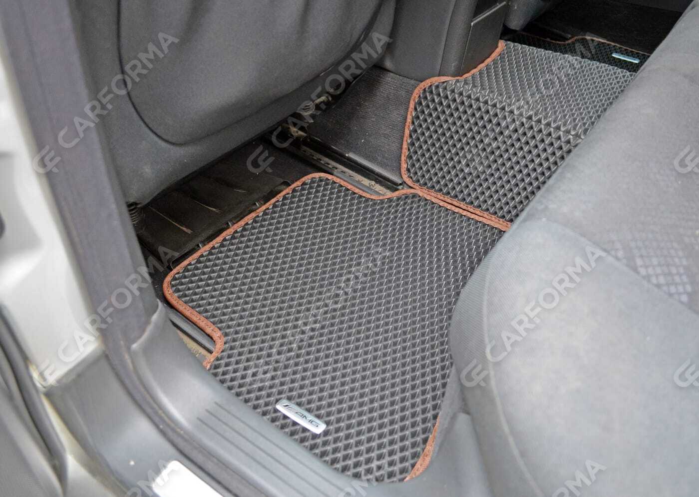 Ворсовые коврики на Mercedes C (W203) 2000&nbsp;-&nbsp;2008 в Стерлитамаке