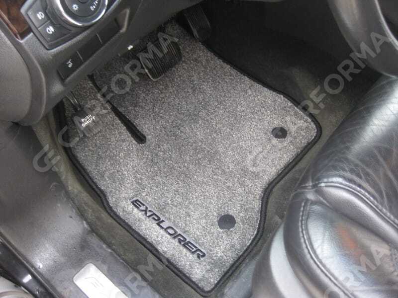 Ворсовые коврики на Ford Explorer V 2010&nbsp;-&nbsp;2019 в Стерлитамаке