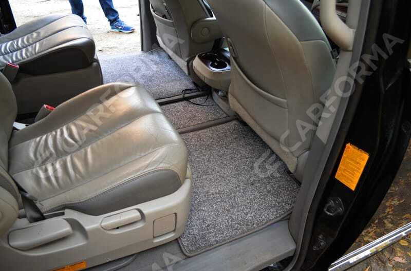 Ворсовые коврики на Toyota Sienna III 2010&nbsp;-&nbsp;2020 в Стерлитамаке