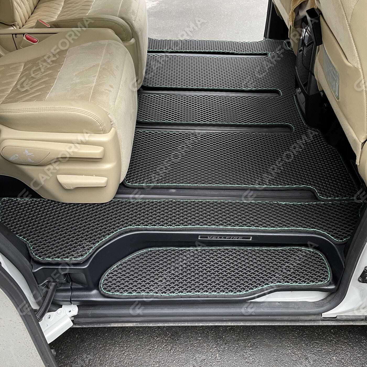 Ворсовые коврики на Toyota Vellfire (H30) 2015&nbsp;-&nbsp;2023 в Стерлитамаке