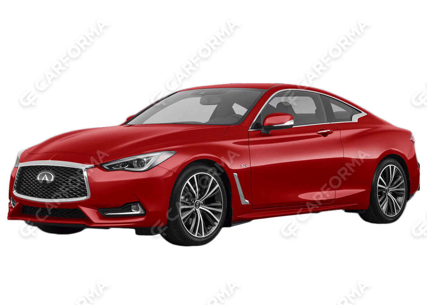 Ворсовые коврики на Infiniti Q60 II 2016&nbsp;-&nbsp;2022