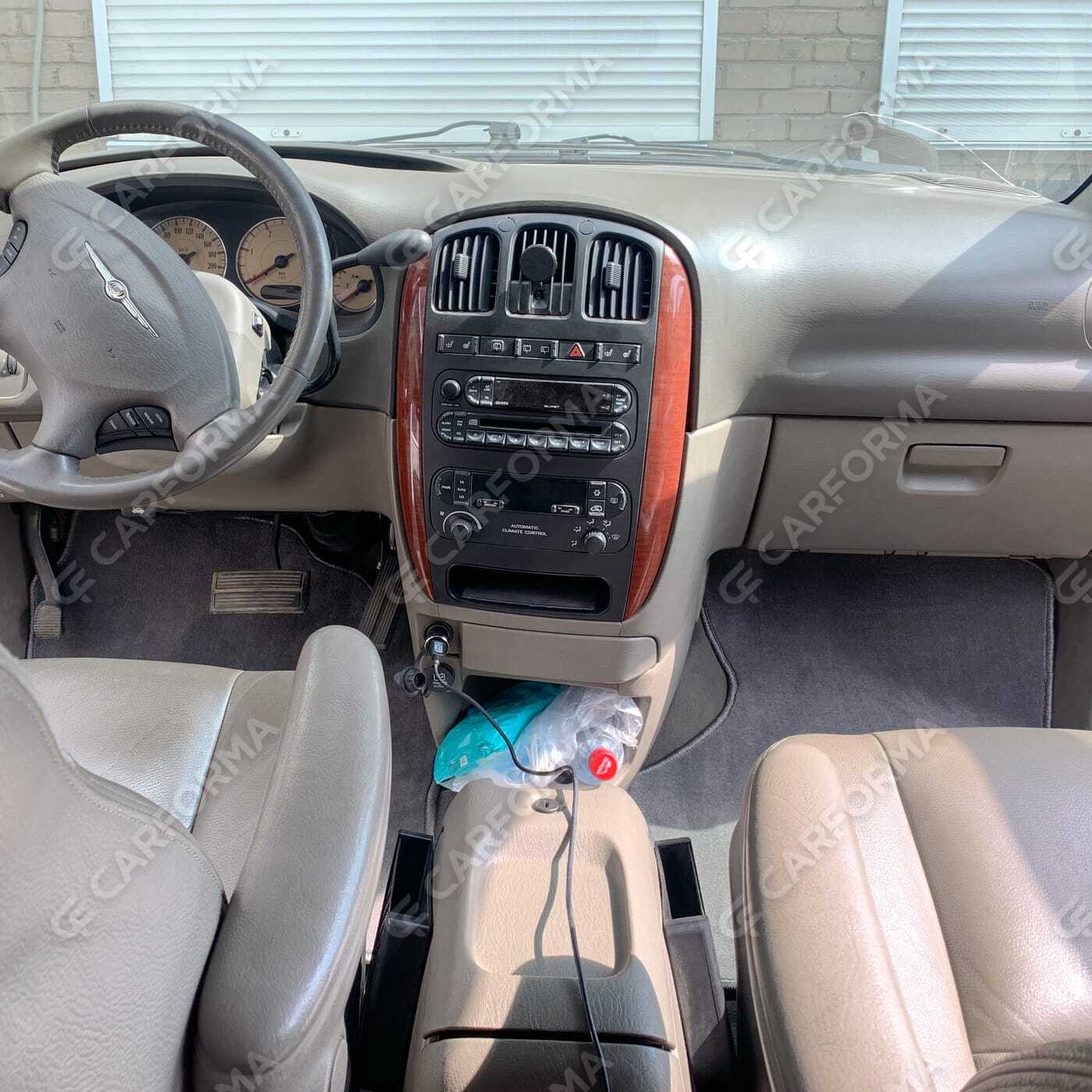 Ворсовые коврики на Chrysler Town and Country IV длинная база 2000&nbsp;-&nbsp;2007 в Стерлитамаке