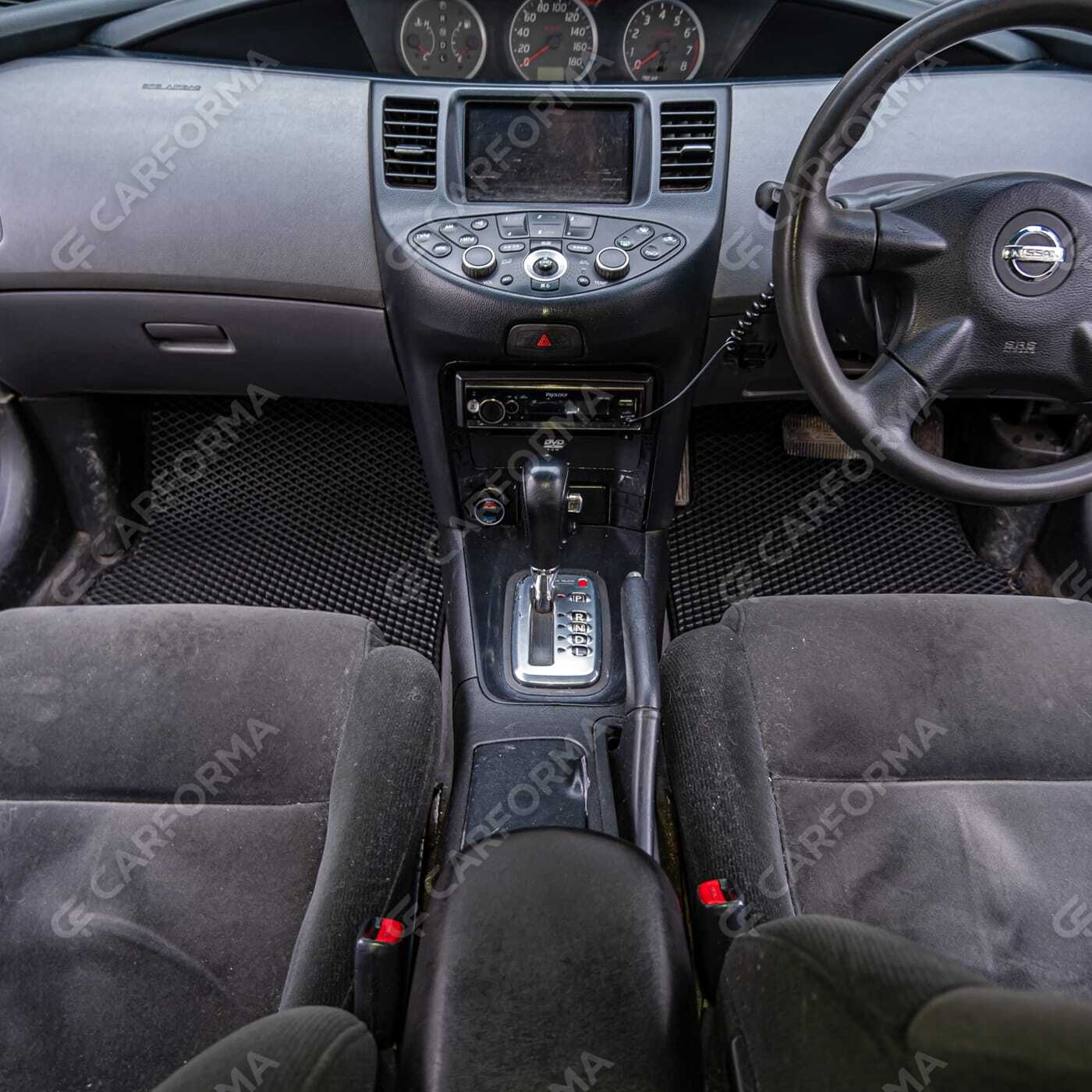 Ворсовые коврики на Nissan Primera (P12) 2001&nbsp;-&nbsp;2008 в Стерлитамаке