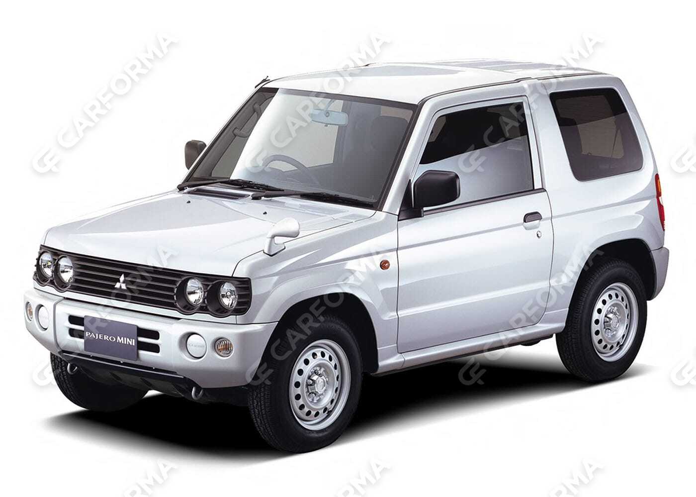 Ворсовые коврики на Mitsubishi Pajero Mini II 1998&nbsp;-&nbsp;2012