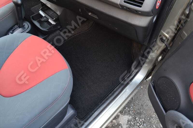 Ворсовые коврики на Nissan Micra (K12) 2003&nbsp;-&nbsp;2010 в Стерлитамаке