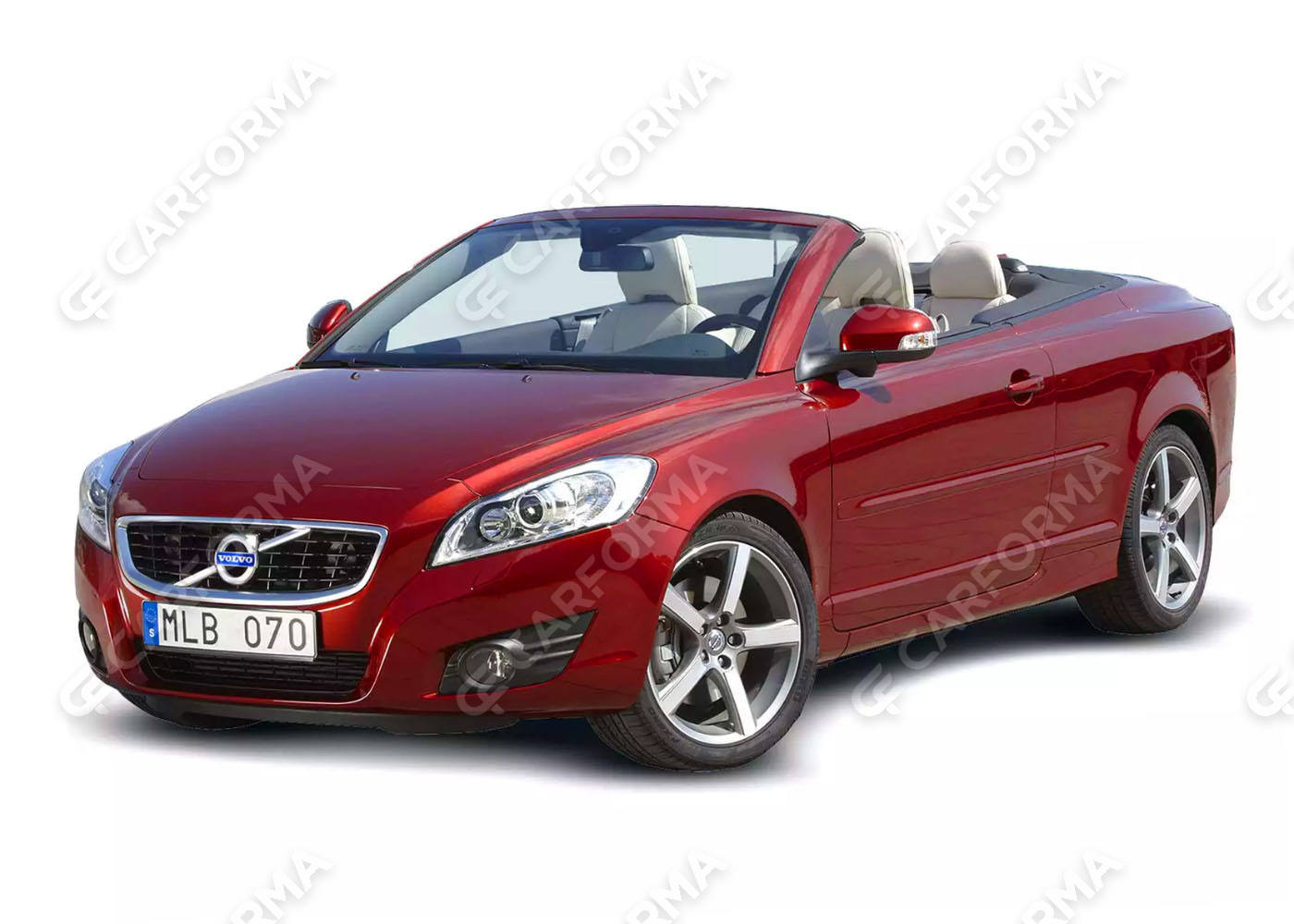 Ворсовые коврики на Volvo C70 II 2005&nbsp;-&nbsp;2013 в Стерлитамаке
